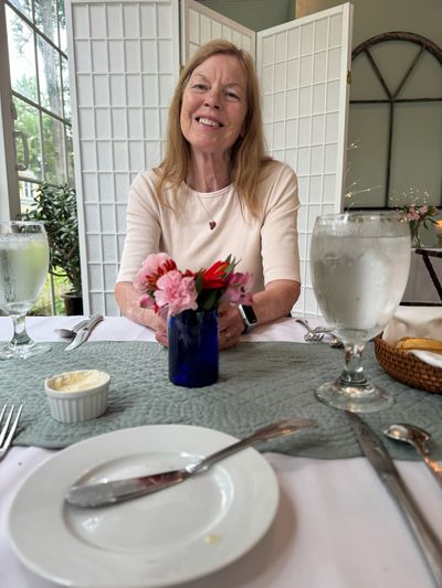 50th year anniversary meal at Arborvine